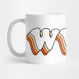 what would jesus say (orange) Mug